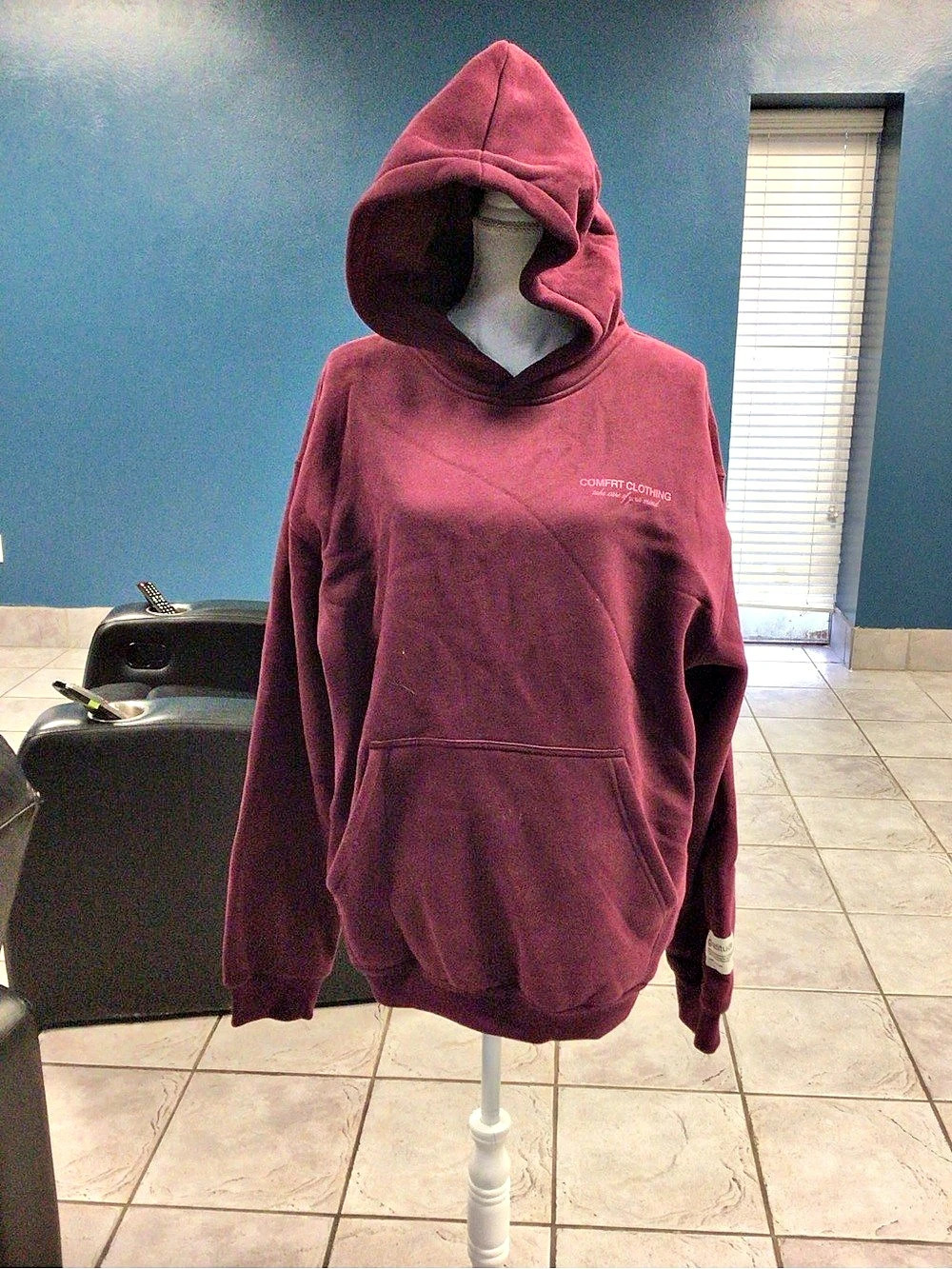 Comfort Clothing Gratitude Graphic Pullover Hoodie